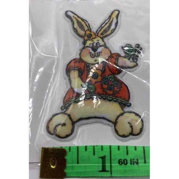 Provo Craft Rascals Puffy Bunny Hop Colorful Stickers Sheet Children Scrapbook - Picture 8 of 12